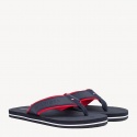 Granatowe Japonki TOMMY HILFIGER Moulded Footbed Beach FM0FM02086 403