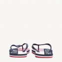 Japonki TOMMY HILFIGER Print Beach Midnight FM0FM02074 403