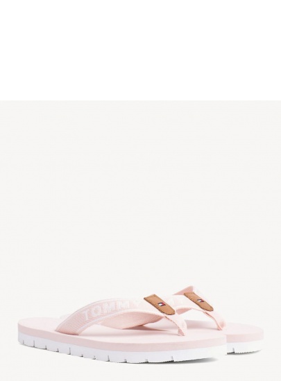 Różowe Japonki TOMMY HILFIGER Sporty Flat Beach Sa FW0FW03884 658