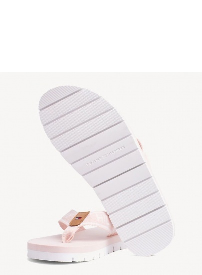 Różowe Japonki TOMMY HILFIGER Sporty Flat Beach Sa FW0FW03884 658