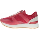 Czerwone Sneakersy TOMMY HILFIGER Tommy Jacquard City FW0FW04026 611