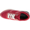 Czerwone Sneakersy TOMMY HILFIGER Tommy Jacquard City FW0FW04026 611