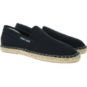 Czarne Espadryle Tommy Jeans Flag Esp EM0EM00232 990