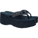 Granatowe Japonki TOMMY HILFIGER Tommy Retro High Bea FW0FW03871 403
