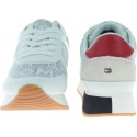 Białe Sneakersy TOMMY HILFIGER Tommy Jacquard City FW0FW04026 020