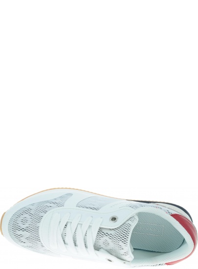 Białe Sneakersy TOMMY HILFIGER Tommy Jacquard City FW0FW04026 020