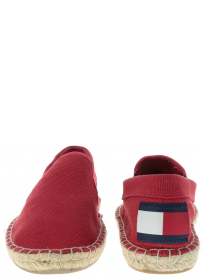 Czerwone Espadryle Tommy Jeans Flag Esp EM0EM00232 611