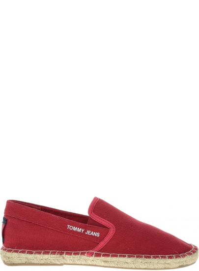 Czerwone Espadryle Tommy Jeans Flag Esp EM0EM00232 611