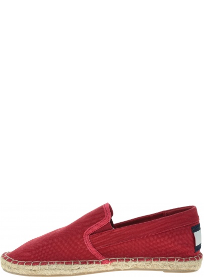 Czerwone Espadryle Tommy Jeans Flag Esp EM0EM00232 611