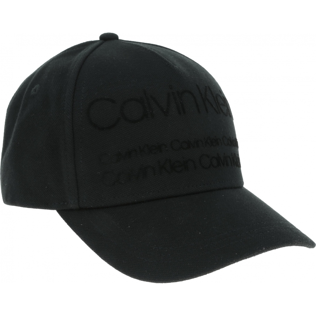 Czarna CZAPKA CALVIN KLEIN INDUSTRIAL OIQUE BA K50K504473 001
