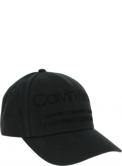 Czarna CZAPKA CALVIN KLEIN INDUSTRIAL OIQUE BA K50K504473 001