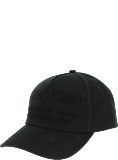 Czarna CZAPKA CALVIN KLEIN INDUSTRIAL OIQUE BA K50K504473 001