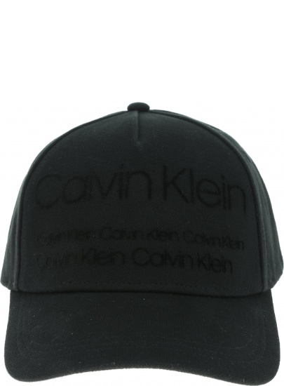 Czarna CZAPKA CALVIN KLEIN INDUSTRIAL OIQUE BA K50K504473 001
