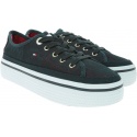 Granatowe Tenisówki TOMMY HILFIGER Tommy Jacquard Flatf FW0FW04071 403
