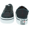 Granatowe Tenisówki TOMMY HILFIGER Tommy Jacquard Flatf FW0FW04071 403