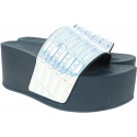 Granatowe Klapki TOMMY HILFIGER High Pool Slide Shin FW0FW04059 403