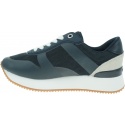 Granatowe Sneakersy TOMMY HILFIGER Tommy Jacquard City FW0FW04026 403