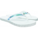 Białe Japonki TOMMY HILFIGER Flat Beach Sandal Ir FW0FW04016 100