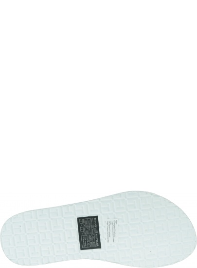 Białe Japonki TOMMY HILFIGER Flat Beach Sandal Ir FW0FW04016 100