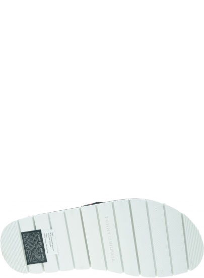 Granatowe Japonki TOMMY HILFIGER Sporty Flat Beach Sa FW0FW03884 403