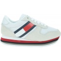 Białe Sneakersy TOMMY HILFIGER Retro Tommy Jeans Sn EN0EN00486 101