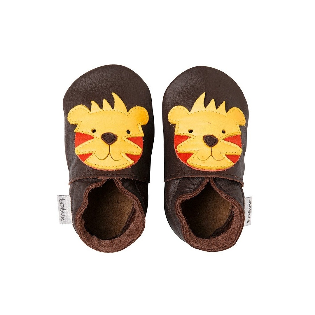 For babies BOBUX 3725 CHOCOLATE TIGER SOFT SOLE | EN