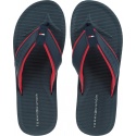 Granatowe Japonki TOMMY HILFIGER Moulded Footbed Beach FM0FM02086 403