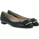 Czarne Balerinki HOGL 7-10 1060 0100