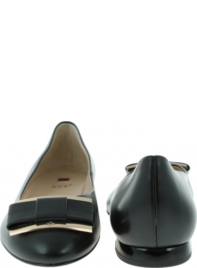 Czarne Balerinki HOGL 7-10 1060 0100