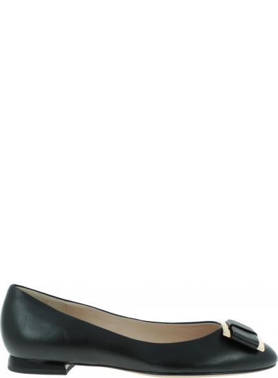 Czarne Balerinki HOGL 7-10 1060 0100
