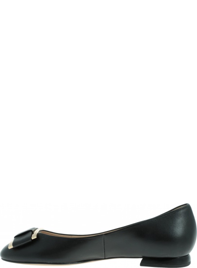 Czarne Balerinki HOGL 7-10 1060 0100