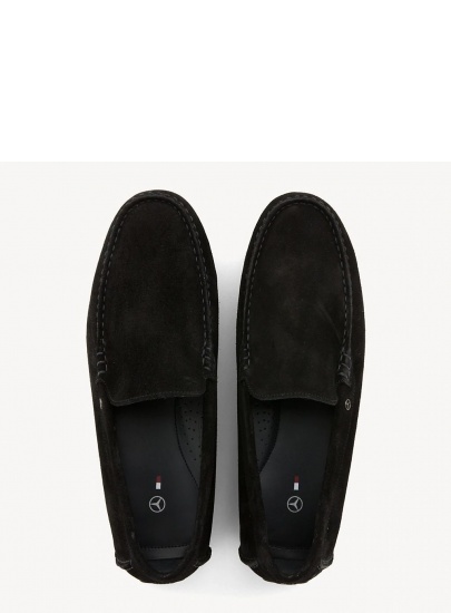 Czarne Mokasyny TOMMY HILFIGER 2 Mb Mercedes Suede FM0FM02242 990