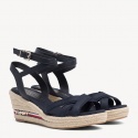 Granatowe Espadryle TOMMY HILFIGER Iconic Elba Corporat FW0FW04056 403