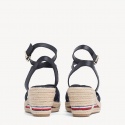 Granatowe Espadryle TOMMY HILFIGER Iconic Elba Corporat FW0FW04056 403