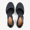 Granatowe Espadryle TOMMY HILFIGER Iconic Elba Basic Cl FW0FW02838 403