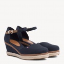 Granatowe Espadryle TOMMY HILFIGER Iconic Elba Basic Cl FW0FW02838 403
