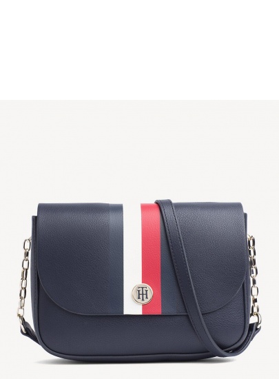 Granatowa Listonoszka TOMMY HILFIGER My Tommy Crossover AW0AW06425 901