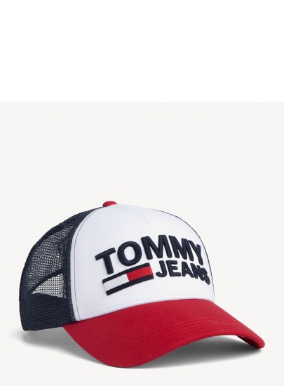 Czapka z Daszkiem TOMMY HILFIGER Tjm Trucker Cap AM0AM04675 901