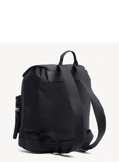 Czarny Plecak TOMMY HILFIGER Youthful Nylon Mini AW0AW06436 002