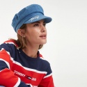 Czapka TOMMY HILFIGER Tjw Denim Baker Boy AW0AW06568 901