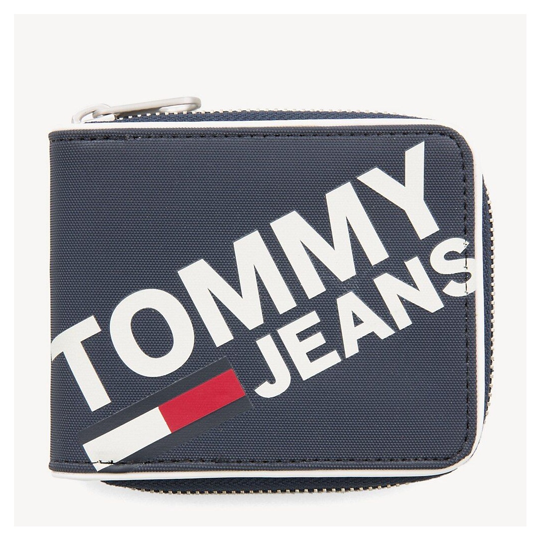 Granatowy Portfel Męski TOMMY HILFIGER Tjm Modern Prep Sm Z AM0AM04524 901
