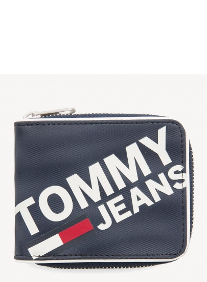 Granatowy Portfel Męski TOMMY HILFIGER Tjm Modern Prep Sm Z AM0AM04524 901