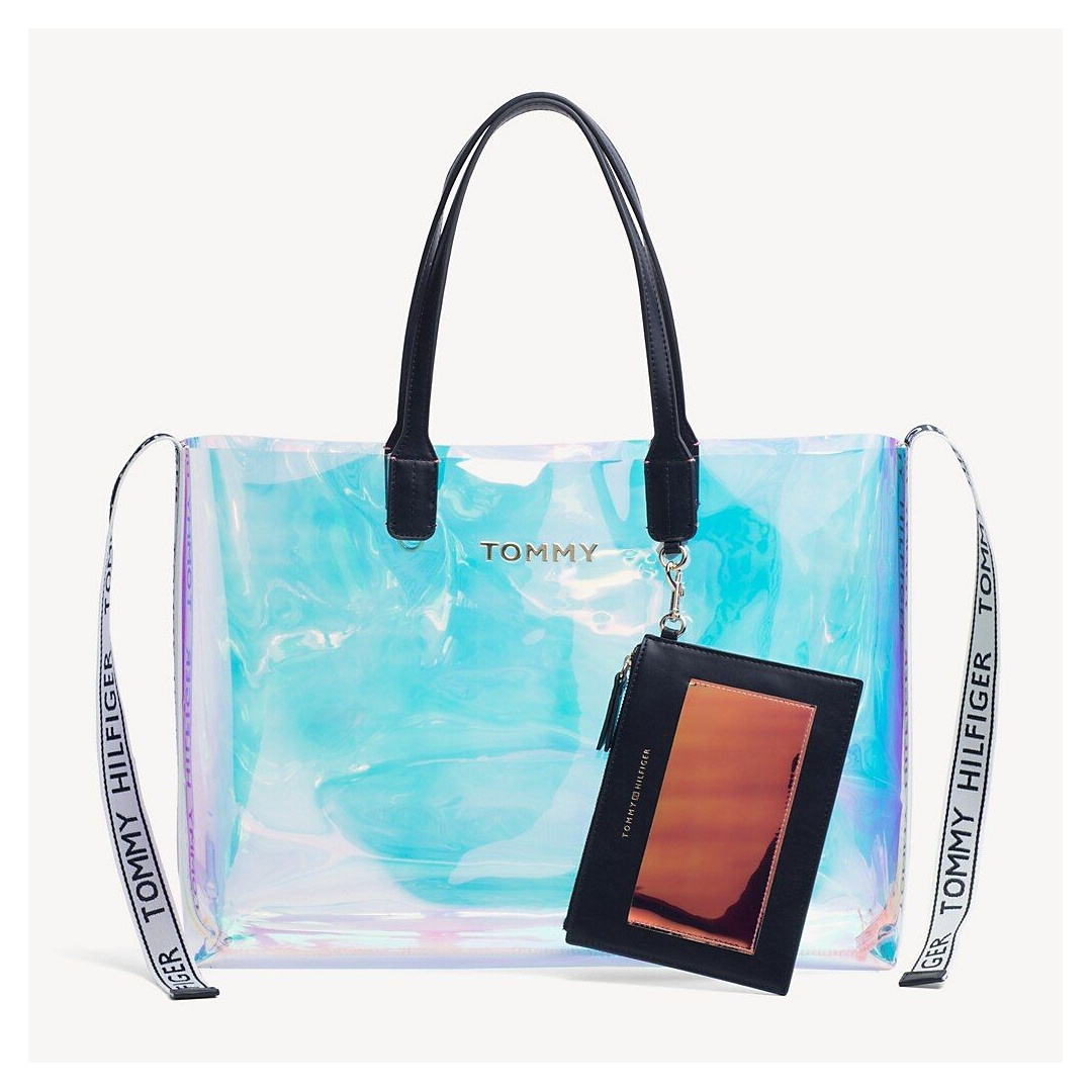 Shopperka TOMMY HILFIGER Iconic Tommy Tote Ir AW0AW06900 902