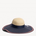 Kapelusz TOMMY HILFIGER Straw Fedora Hat AW0AW06575 902