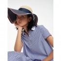 Kapelusz TOMMY HILFIGER Straw Fedora Hat AW0AW06575 902