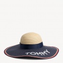 Kapelusz TOMMY HILFIGER Straw Fedora Hat AW0AW06575 902