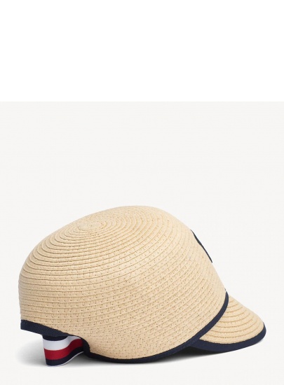 Czapka z Daszkiem TOMMY HILFIGER Straw Cap AW0AW06574 901
