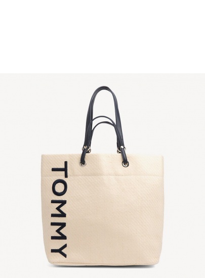 Koszyk TOMMY HILFIGER Tommy Summer Raffia AW0AW06434 069
