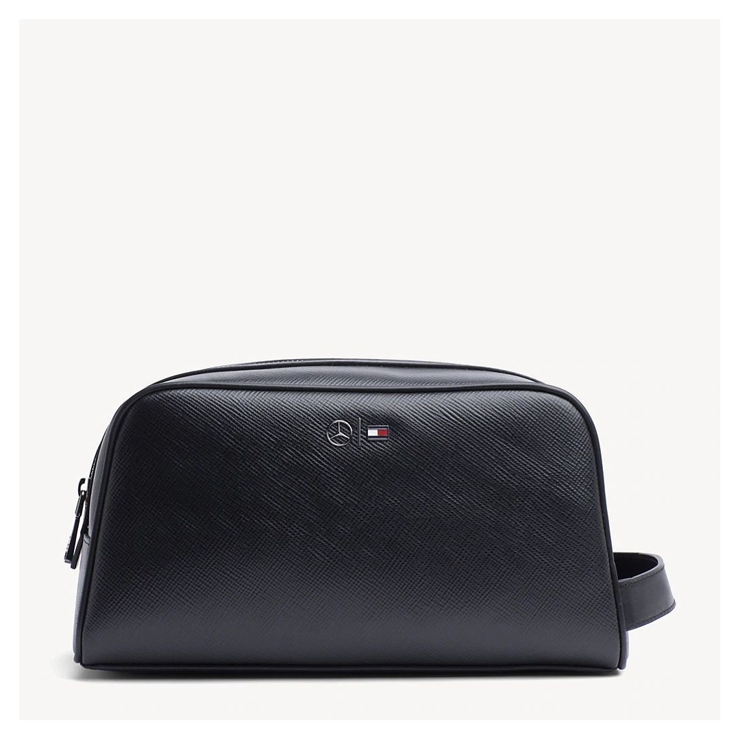 Kosmetyczka TOMMY HILFIGER Mb Capsule Leather W AM0AM04568 002