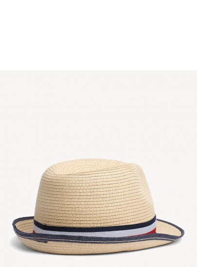 Kapelusz TOMMY HILFIGER Straw Hat AM0AM04502 069